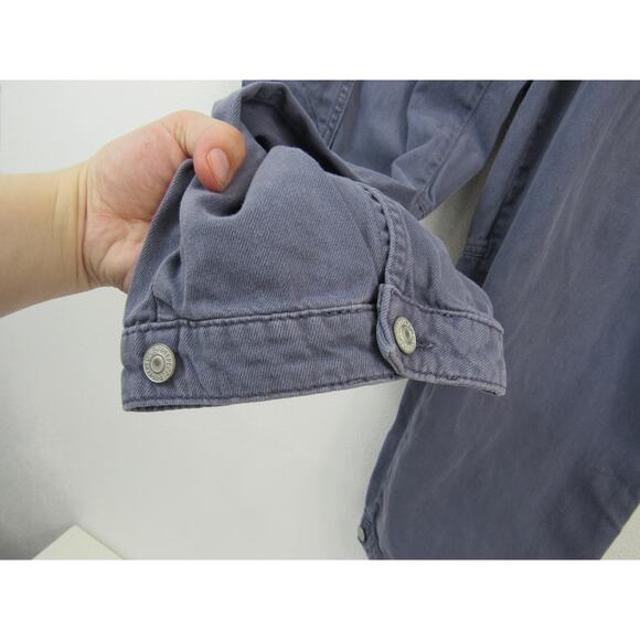 Free People Size 10 Blue First Light Utility Pants Cargo Pants Joggers Straight - Picture 10 of 11